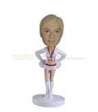 Personalized custom Cheerleading bobbleheads