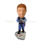 Personalized CS bobble head dolls