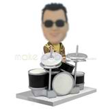 Personalized custom Drummer drums bobbleheads