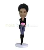 Personalized custom Fashionable bobbleheads