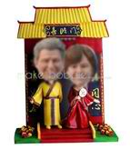 Personalized custom happy couple bobble heads