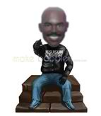 Personalized custom man bobbleheads