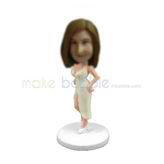 Personalized custom sexy girl bobbleheads