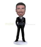 Personalized custom work man bobblehead doll