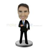 Personalized custom work man bobblehead dolls