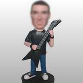 Design Personalized Guitar bobblehead