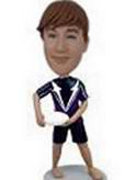 The Sport boy bobble head doll