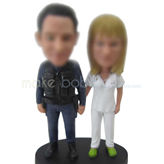 Police and doctor bobbleheads