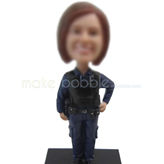 Personalised Police bobbleheads