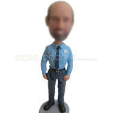 Custom personalized police dolls