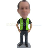 Personalized comfortable Male bobble dolls