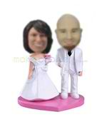 Personalized custom Classic wedding bobble heads