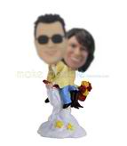 Personalized Custom couple bobbleheads