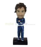 Personalized custom man bobbleheads