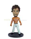 Personalized custom strong man bobbleheads