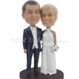 Personalized Custom Wedding bobble head doll