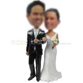 Personalized Custom Wedding bobbleheads