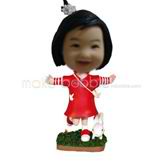 Personalized Customized Cute Girl bobble heads