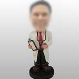 Personalized Male Doctor bobble head doll