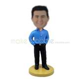 Personalized Personalized custom work man bobble heads