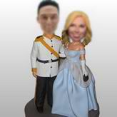 Personalized wedding bobblehead