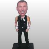 Design personal singer bobblehead