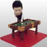 Snooker bobble head doll