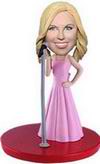 Little Girl Singer bobblehead