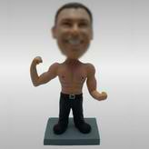 Strong men custom made bobble heads