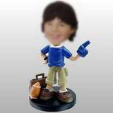 Super 10 Fan bobble head doll