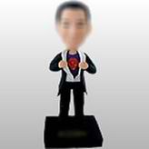 Superman bobble head doll