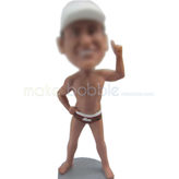 Bobble head custom Swim