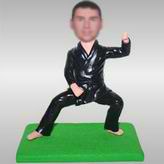 Taekwondo bobble head doll