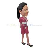 The beautiful woman custom bobbleheads