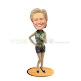 The fashion woman custom bobbleheads