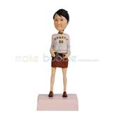 The fashion woman custom bobbleheads