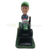 The man and his tractor custom bobbleheads