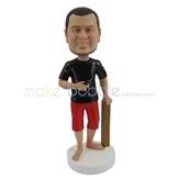 The man hand on the stake custom bobbleheads