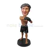 The man is a boxer custom bobbleheads