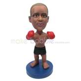 Custom man boxer bobbleheads