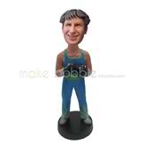 The man is a boxer custom bobbleheads