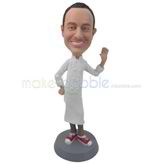 The man is a chef custom bobbleheads