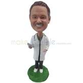 Custom man doctor bobbleheads