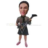 Custom  man guitarist bobbleheads