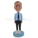 The man is an officer custom bobbleheads