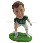 The man stands on the lawn custom bobbleheads