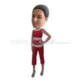 The red woman custom bobbleheads