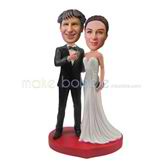 Custom wedding  bobbleheads