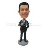 The suit man custom bobbleheads