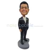 The suit man is very cool custom bobbleheads